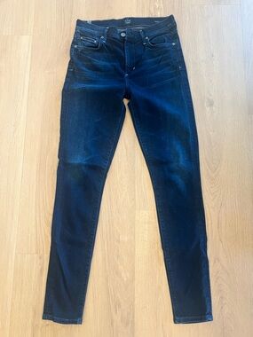 Citizens/Humanity Rocket High Rise Skinny Dark Wash Women's Skinny Jeans Size 28